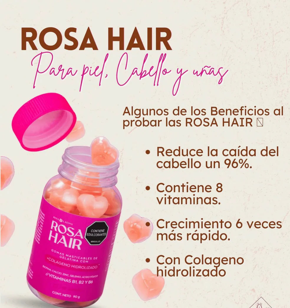 ROSA HAIR GOMITAS